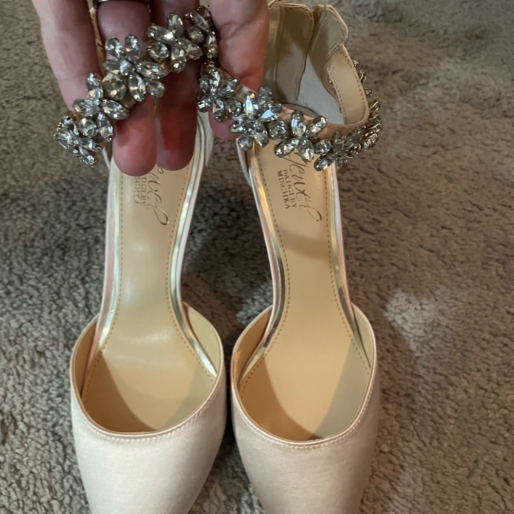 Champagne Rhinestone Stilleto